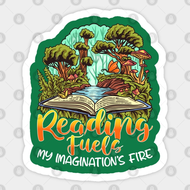 Reading Books Literature Literacy Quotes Sayings Sticker by E